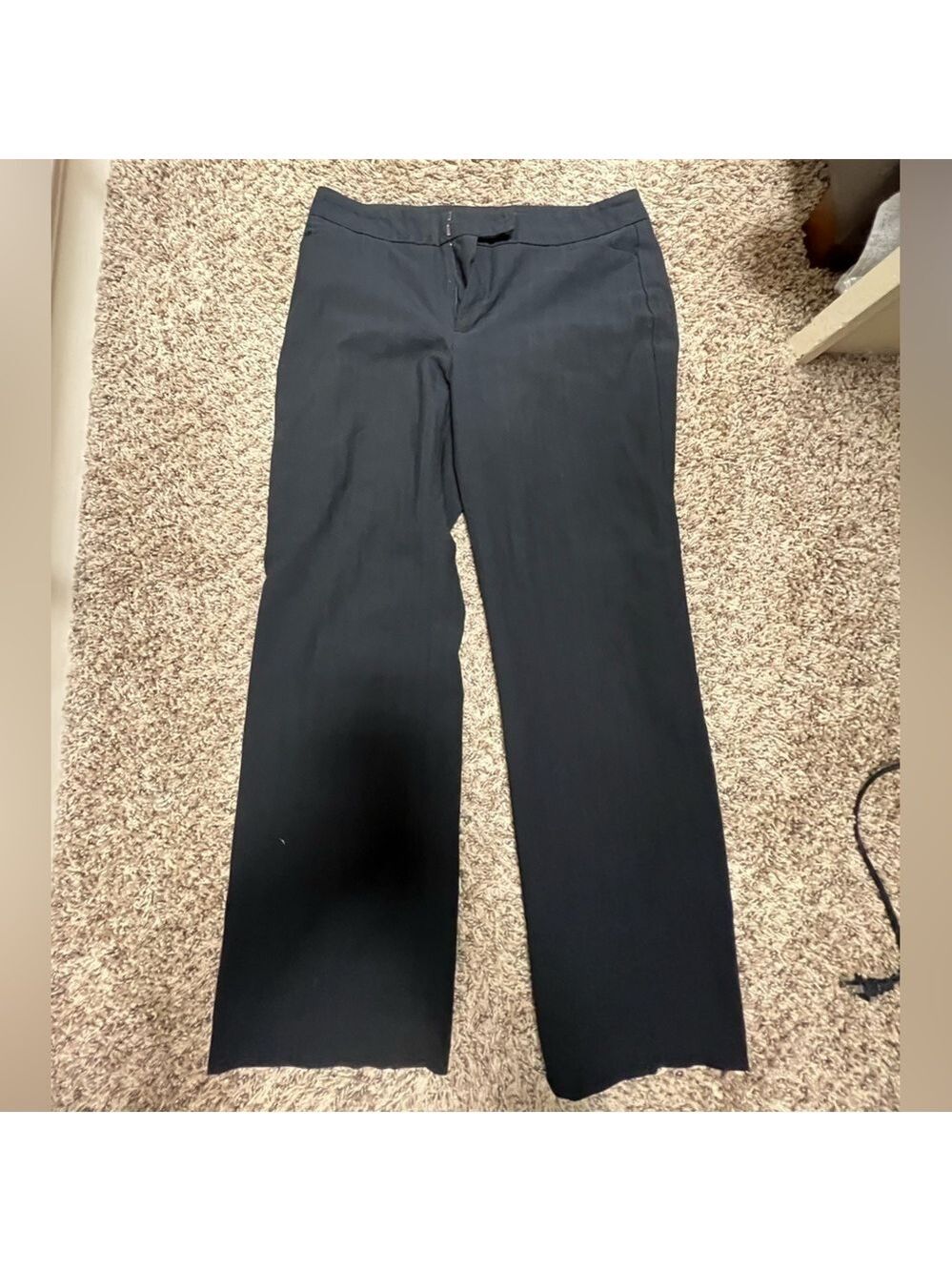 RAFAELLA black striped dress pants size 8 short - Picture 3 of 3